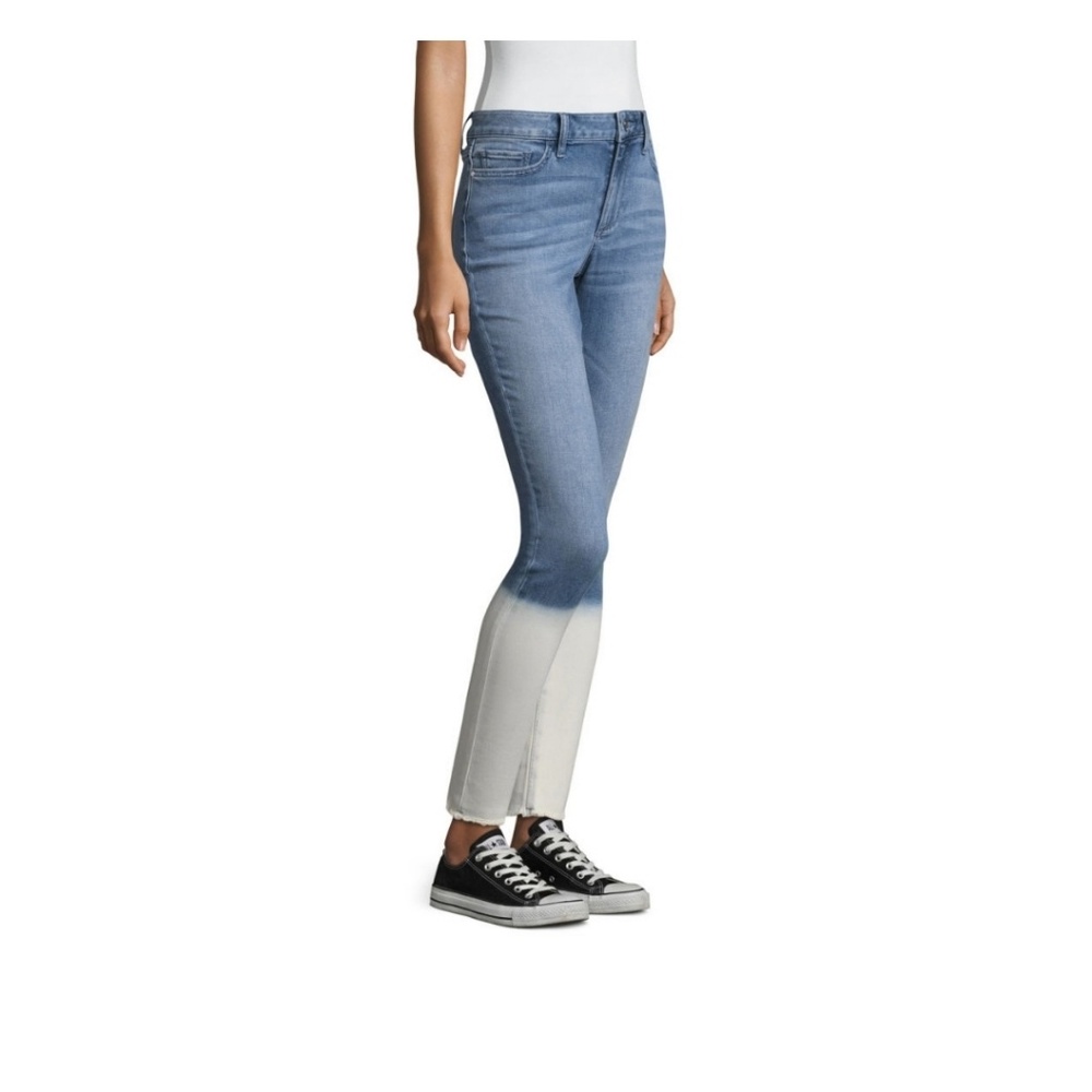 a.n.a. Women's Dip Dye Blue Mid-Rise Jegging Jean